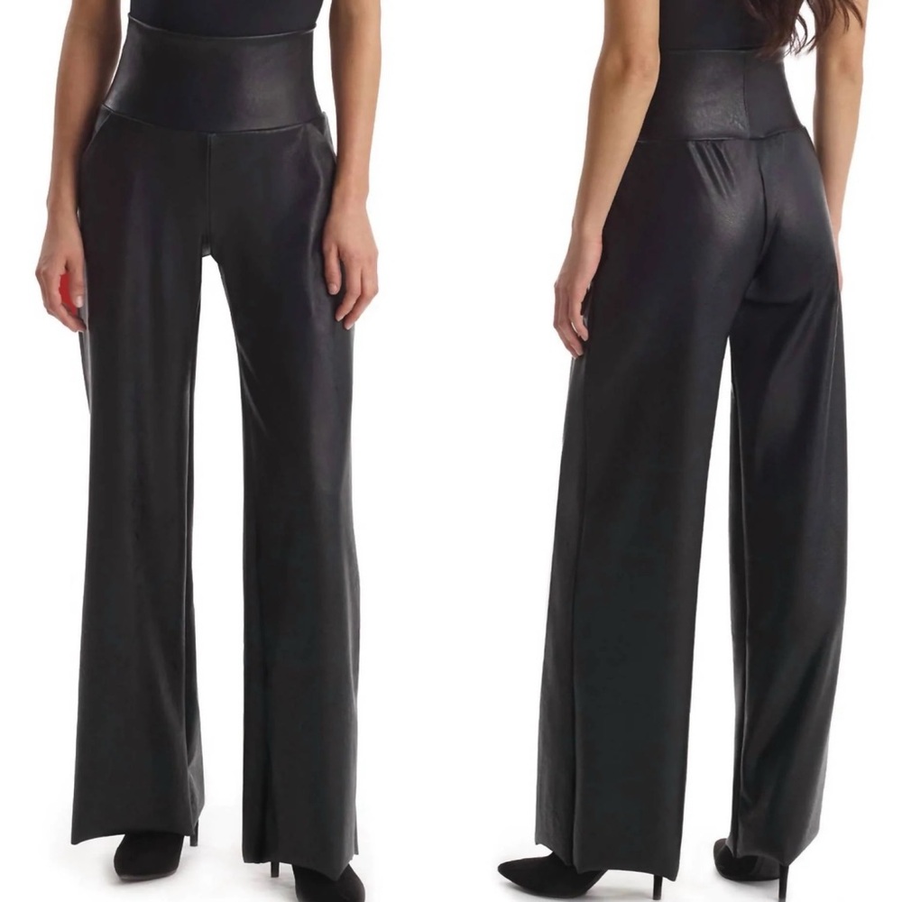 Commando - Faux Leather Wide Leg Pant